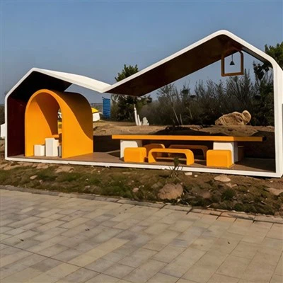 Pérgula e Pavilhão Paisagístico